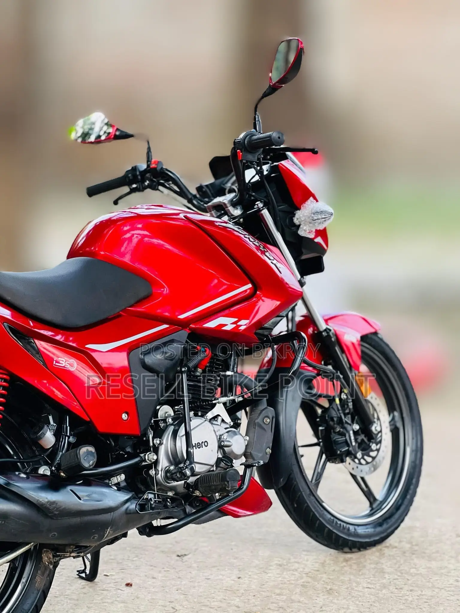 Hero Ignitor XTEC 125 Refresh 2024 Red