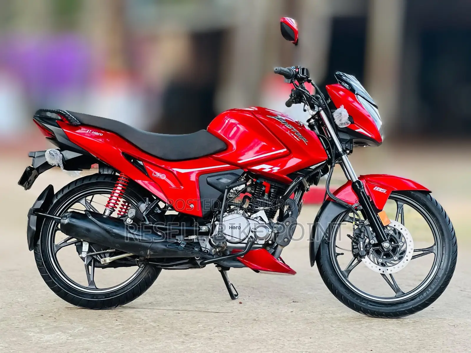 Hero Ignitor XTEC 125 Refresh 2024 Red