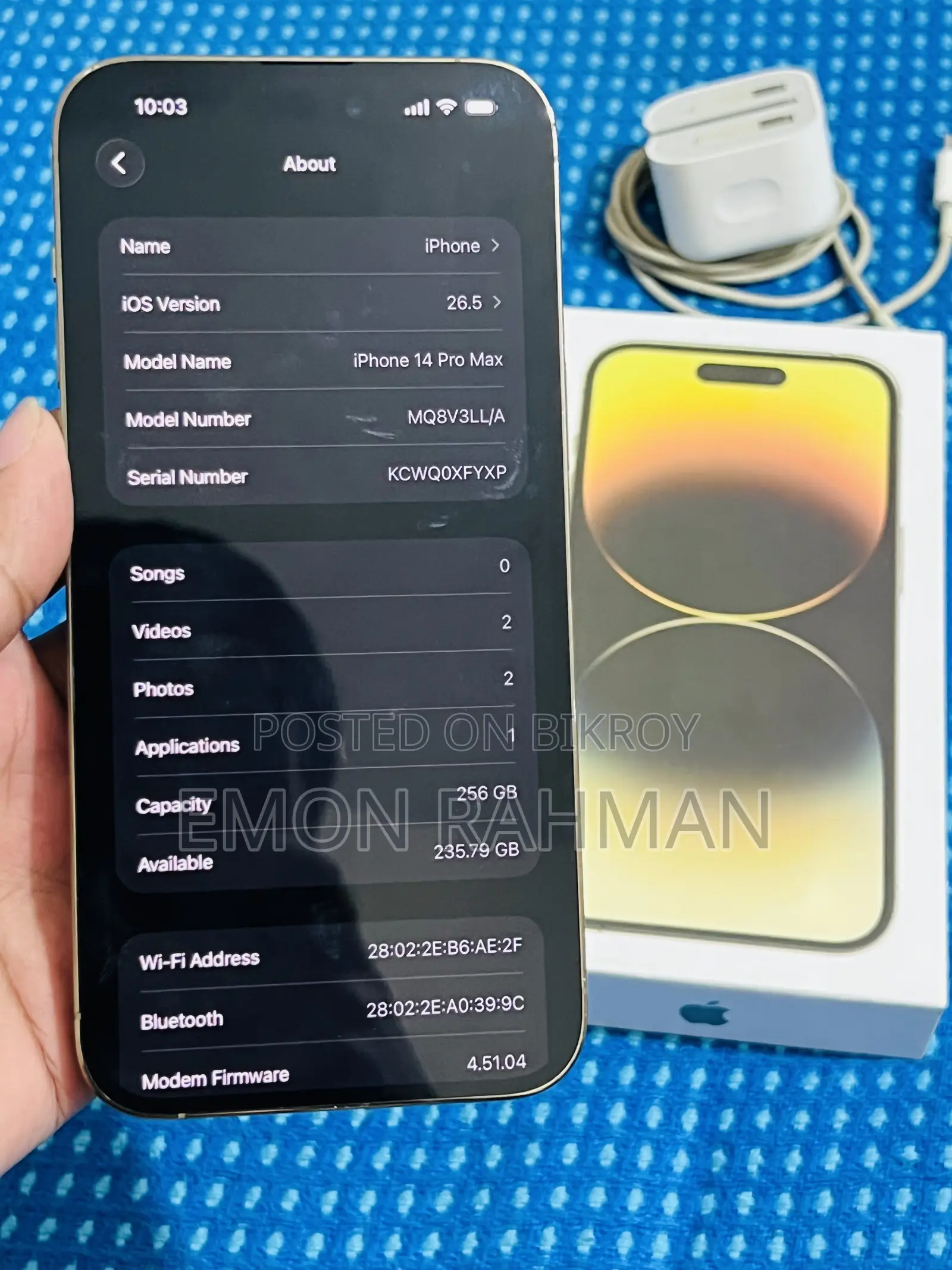 Apple iPhone 14 Pro Max 256 GB Rose Gold