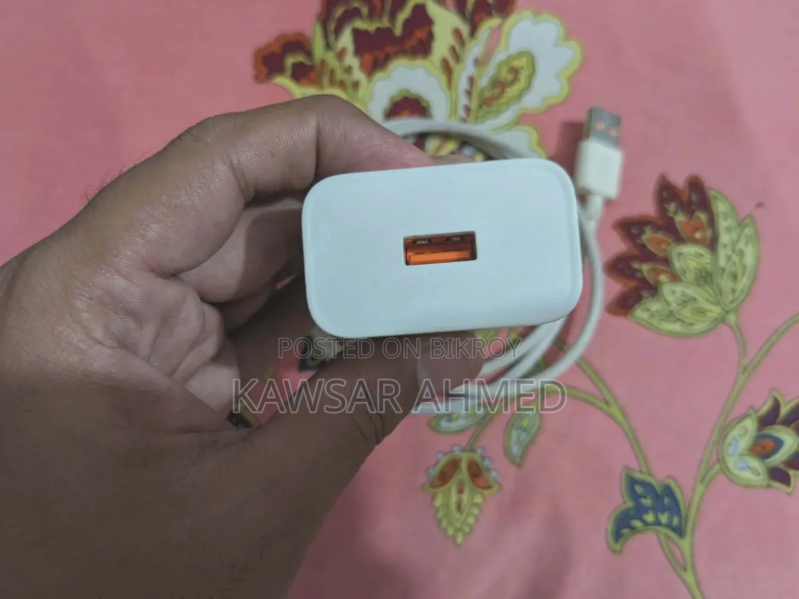 Infinix 45wat Original Fast Cherger With Type C Cable