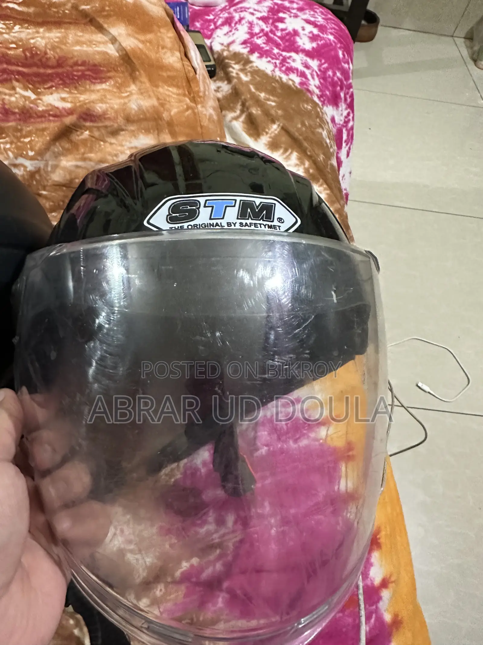 Helmet With Glass
