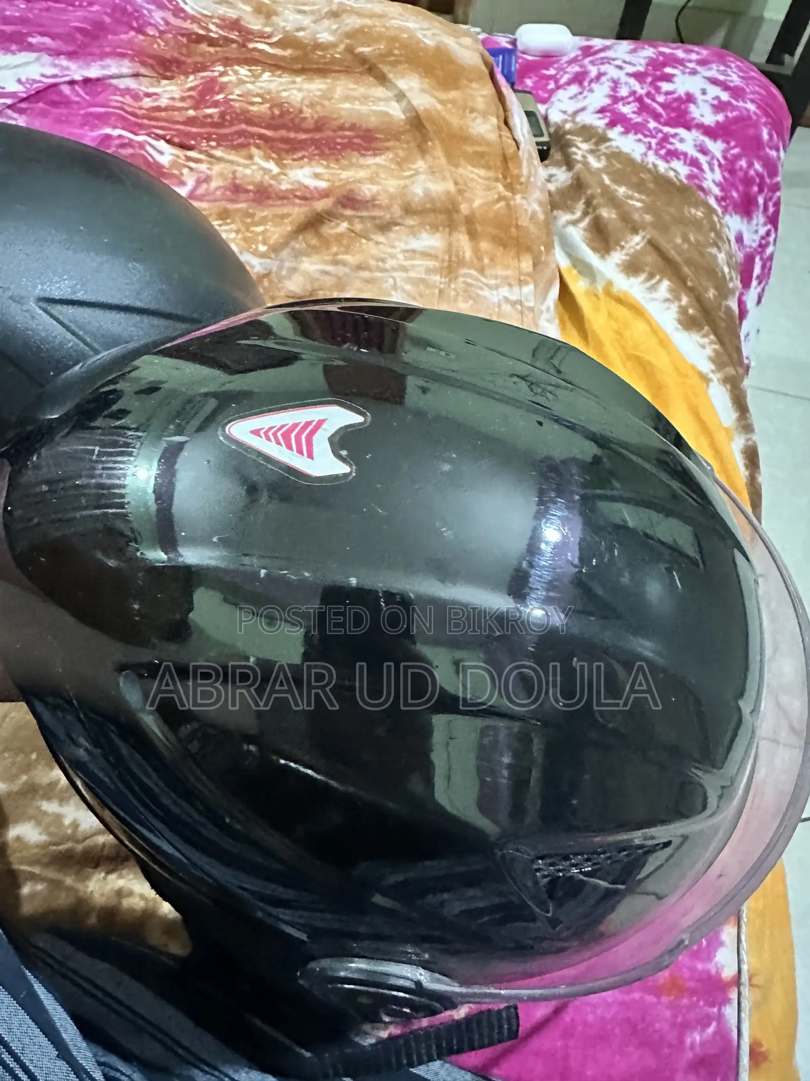 Helmet With Glass