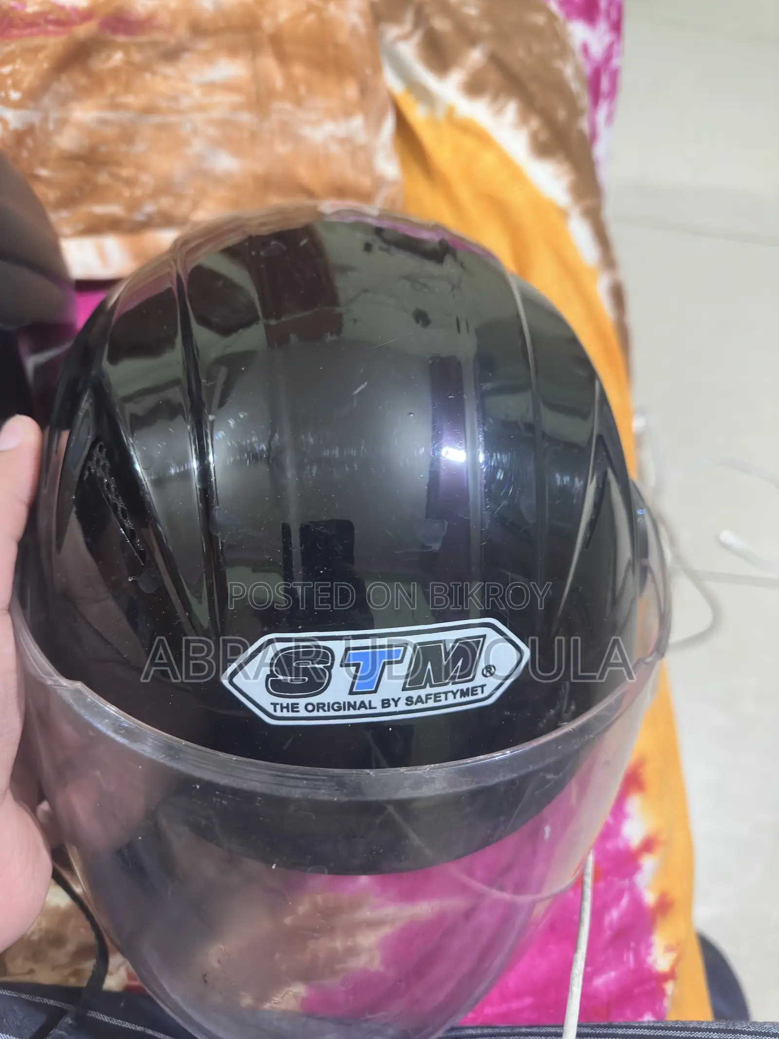 Helmet With Glass