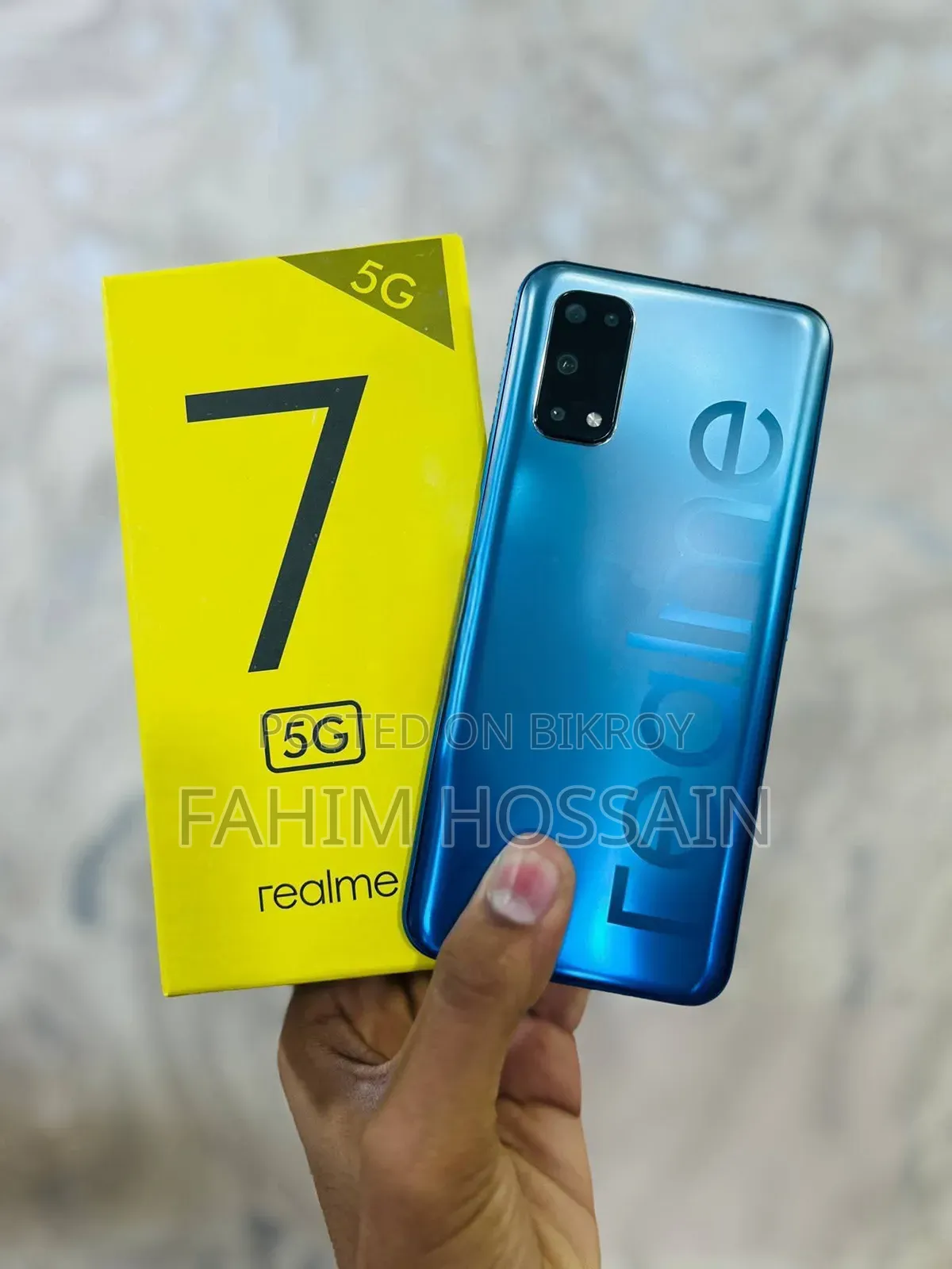 New Realme 7 5G 128 GB Blue