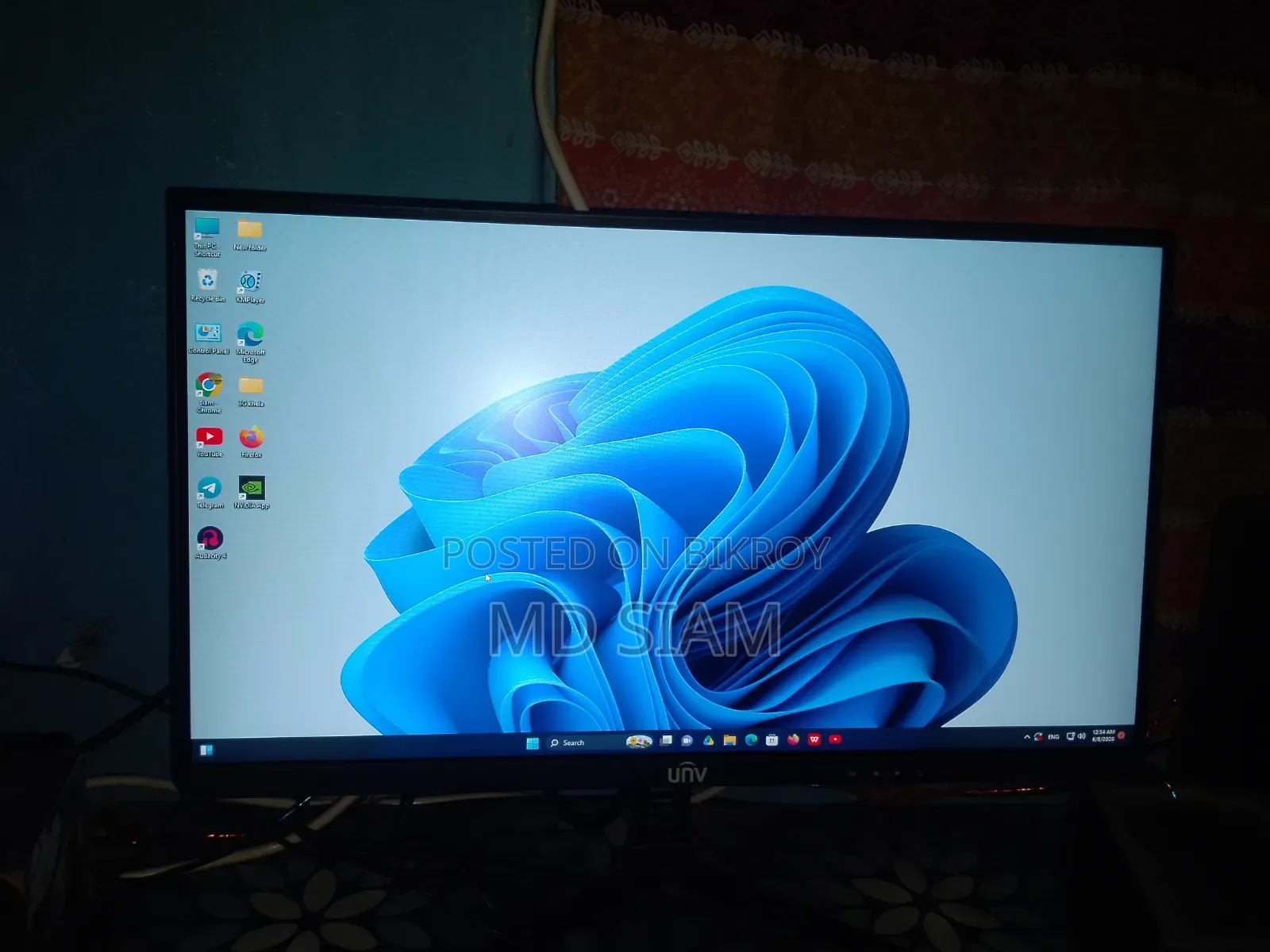 Desktop Computer Asus 16GB AMD Ryzen 7 SSD 256GB