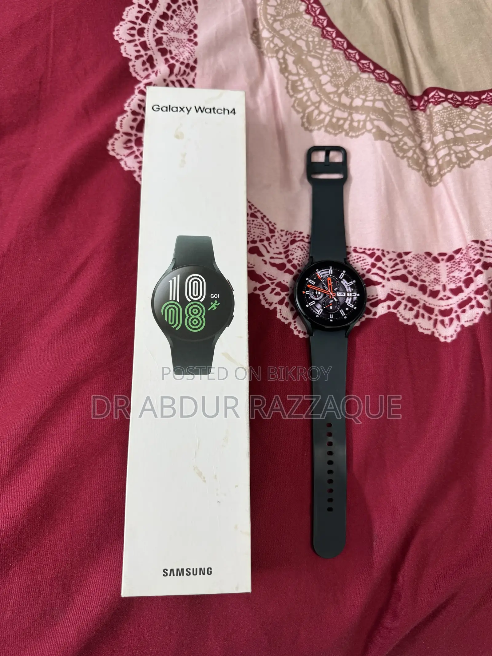 স্যামসাং গ্যালাক্সি ওয়াচ৪ ৪৪মিমি স্মার্ট ওয়াচ