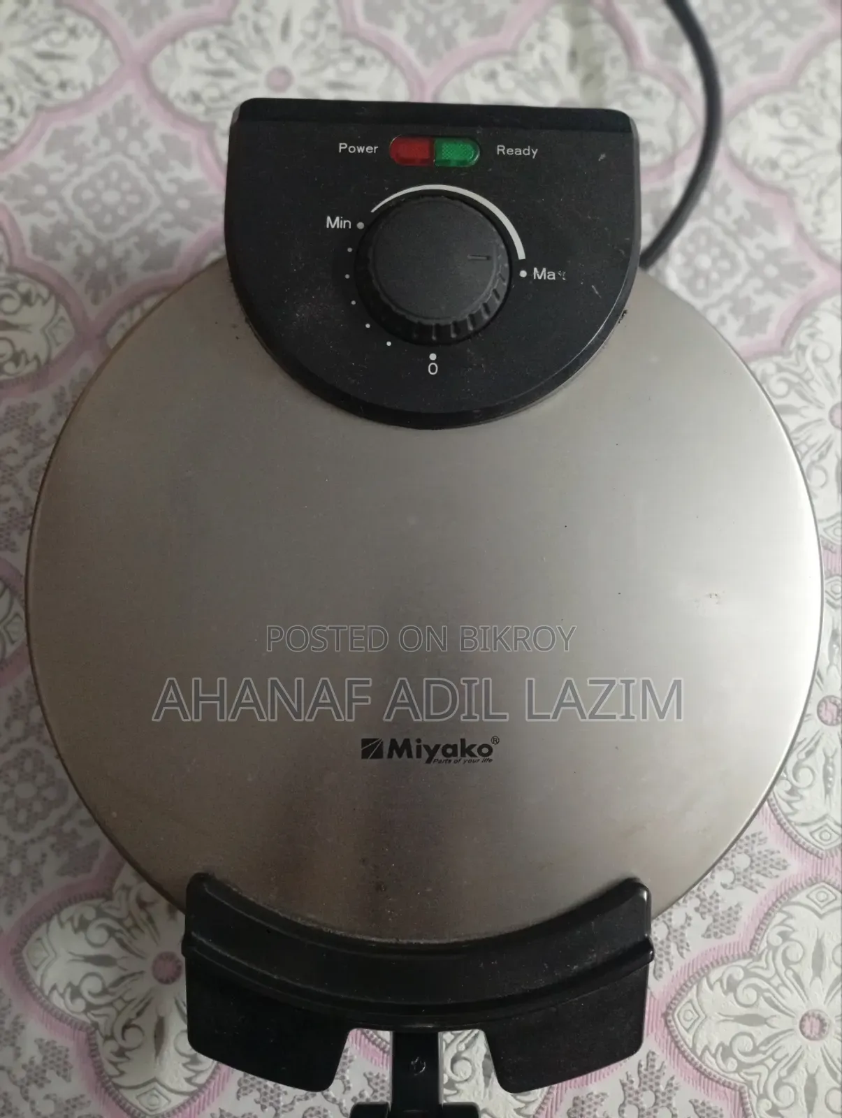 Miyako Electric Roti Maker | Good Condition | Fully Functional
