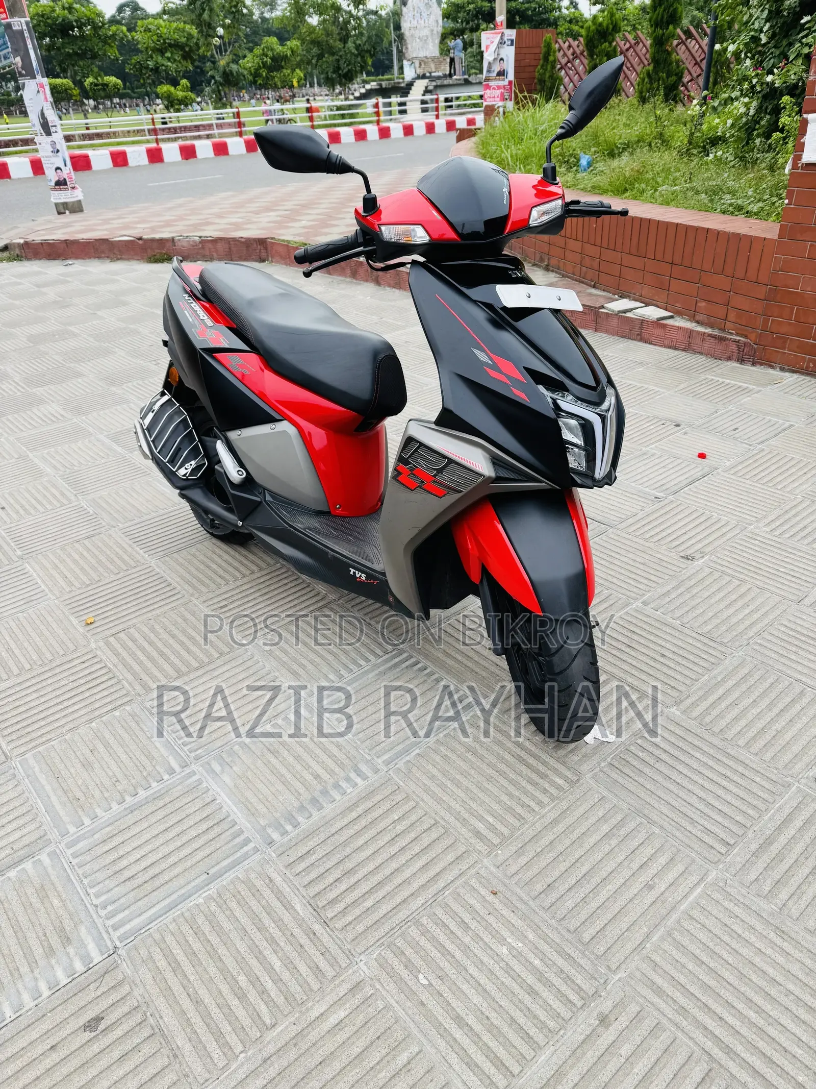 TVS Ntorq 125 2024 Red