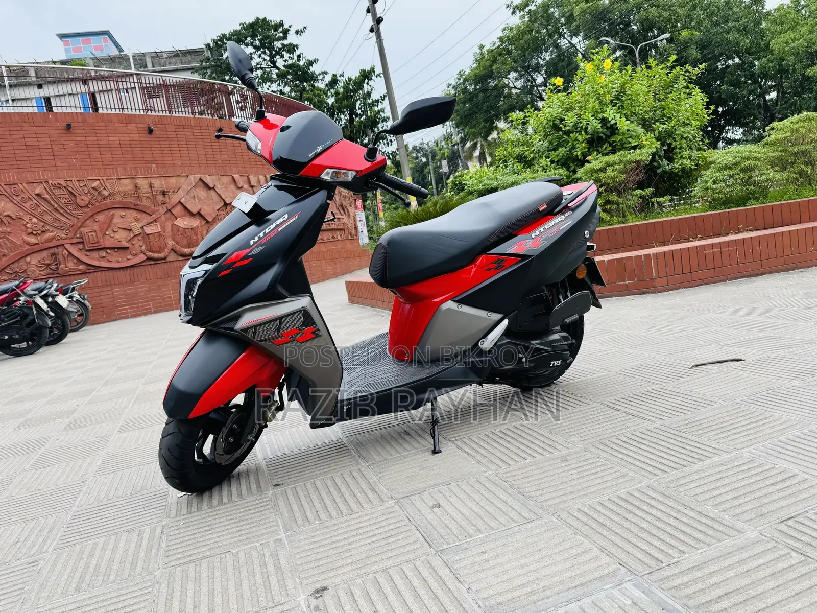TVS Ntorq 125 2024 Red