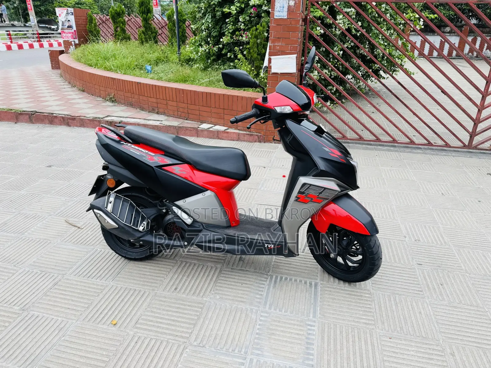TVS Ntorq 125 2024 Red