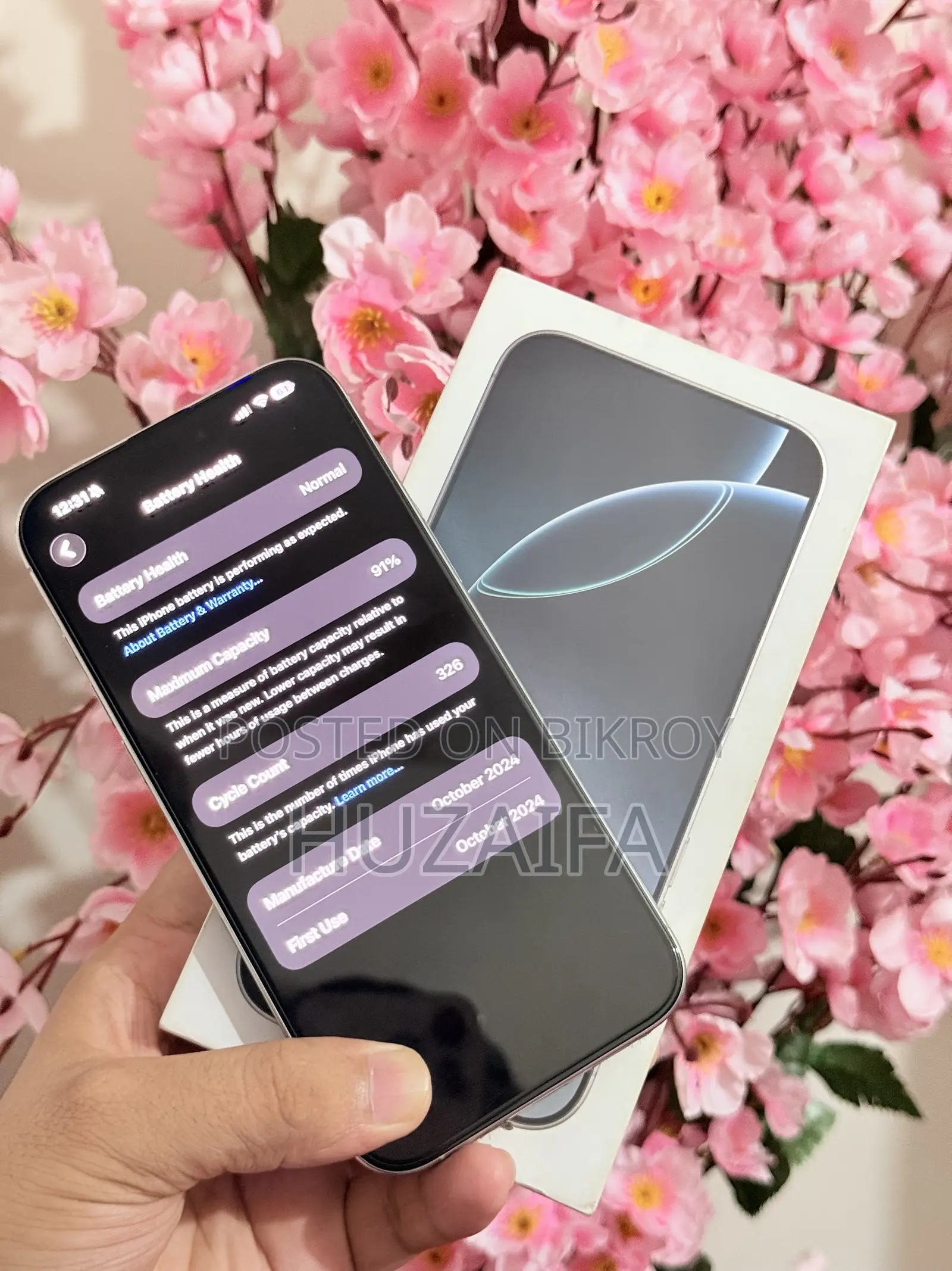 Apple iPhone 16 Pro Max 256 GB White