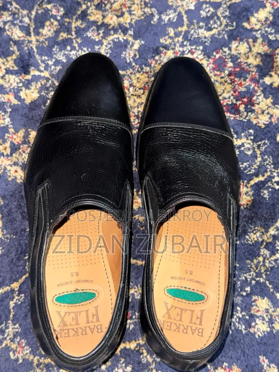 Barker Flex" Premium Leather Formal Slip-Ons (Uk 8.5g)- Hand Made