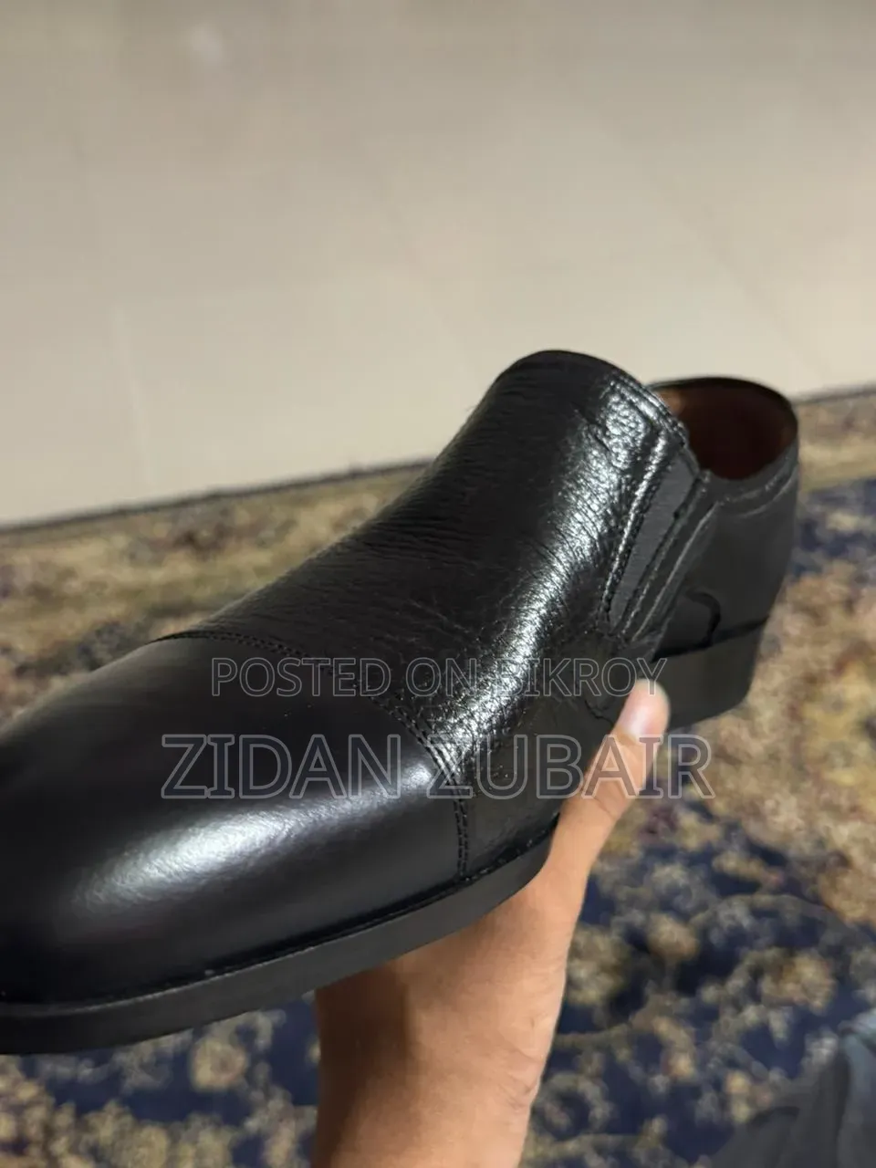 Barker Flex" Premium Leather Formal Slip-Ons (Uk 8.5g)- Hand Made