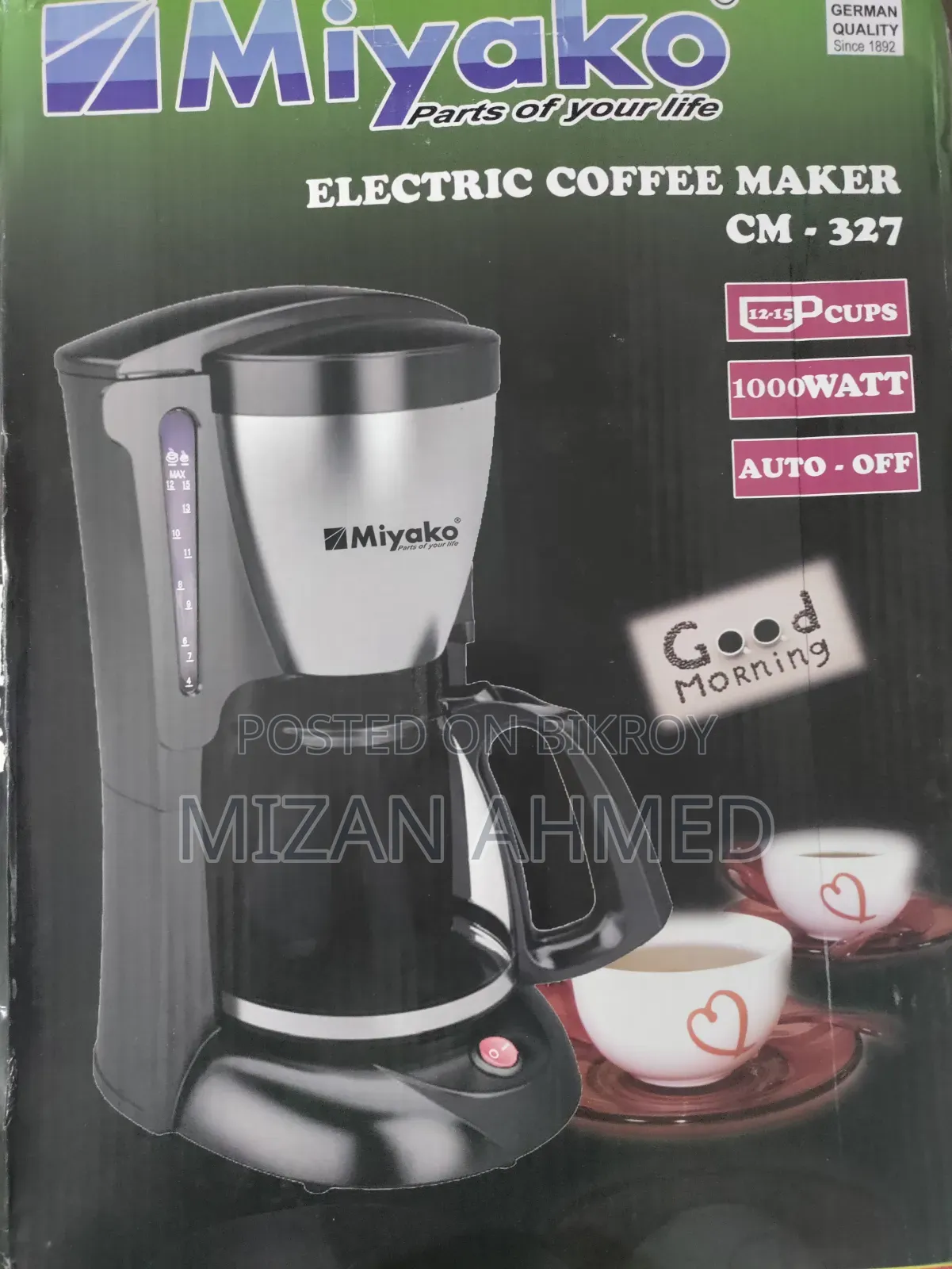 Coffee Maker (Miyako) New