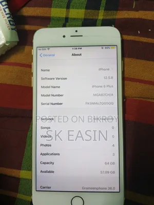 Apple iPhone 6 Plus 64 GB Gold