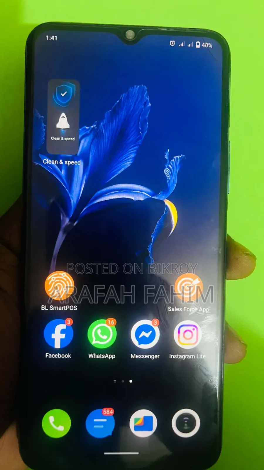 Vivo Y51 IN 2020 128 GB Blue