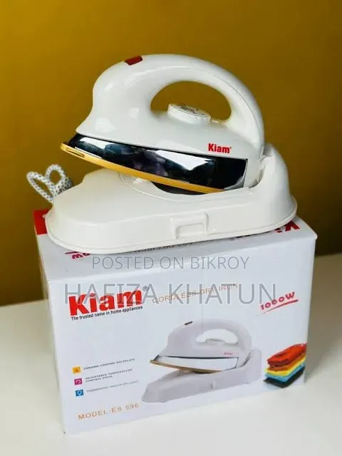 Kiam Cordless Electronic Dry Iron