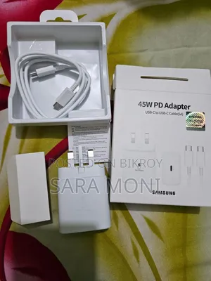 Samsung 45w Original Charger & Cable Type C To Type C Super Fast Charge