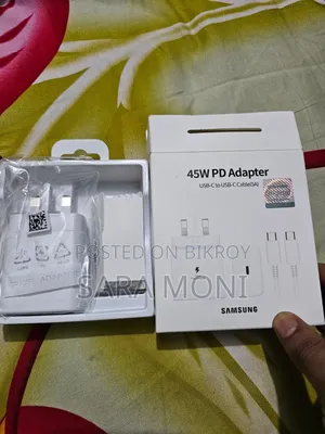 Samsung 45w Original Charger Cable Type C to Type C Super Fast Charge