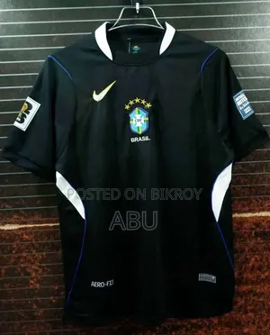 🇧🇷 Brazil Black Jersey World Cup Collection Available Now