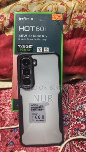 Infinix Hot 60i 128 GB White