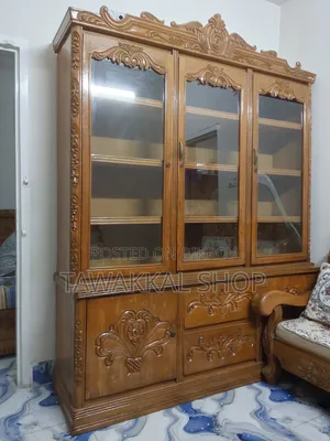 Teak Wood Showcase