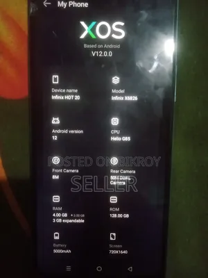 Infinix Hot 20 128 GB Blue
