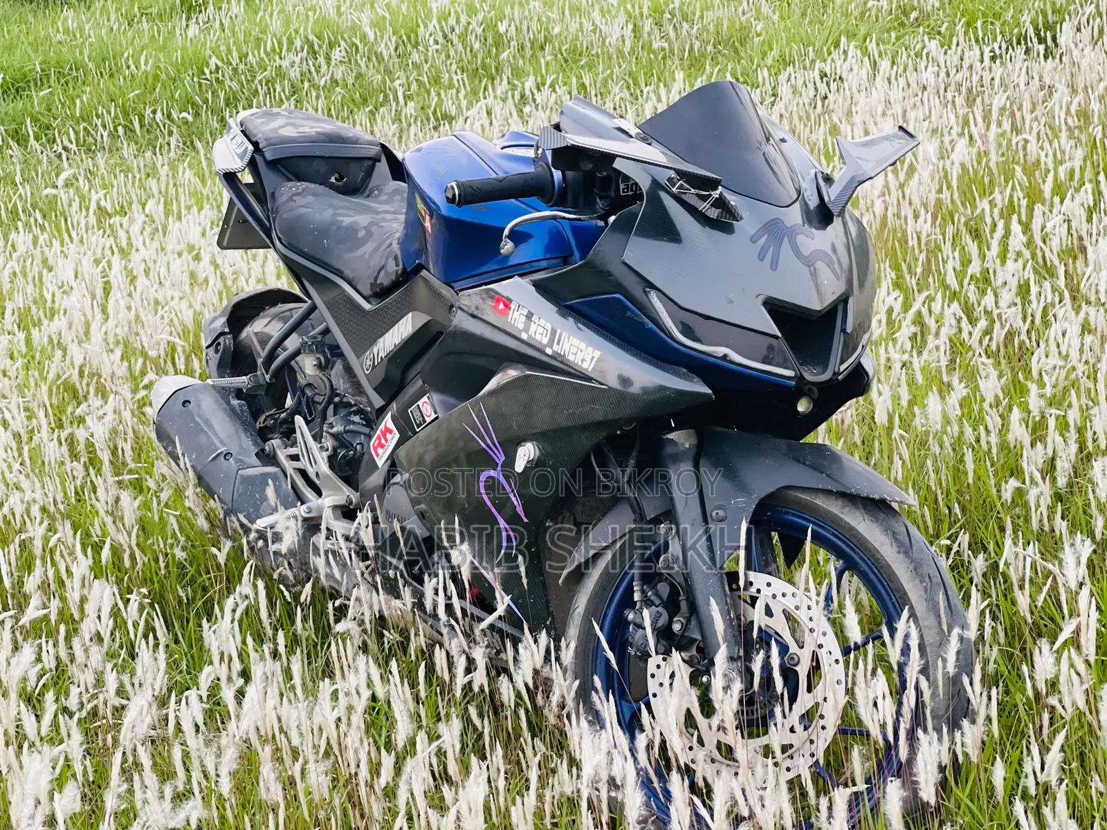 Yamaha R1 2022 Blue