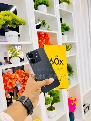রিয়েলমি নোট ৬০এক্স ৬৪ জিবি ব্ল্যাক