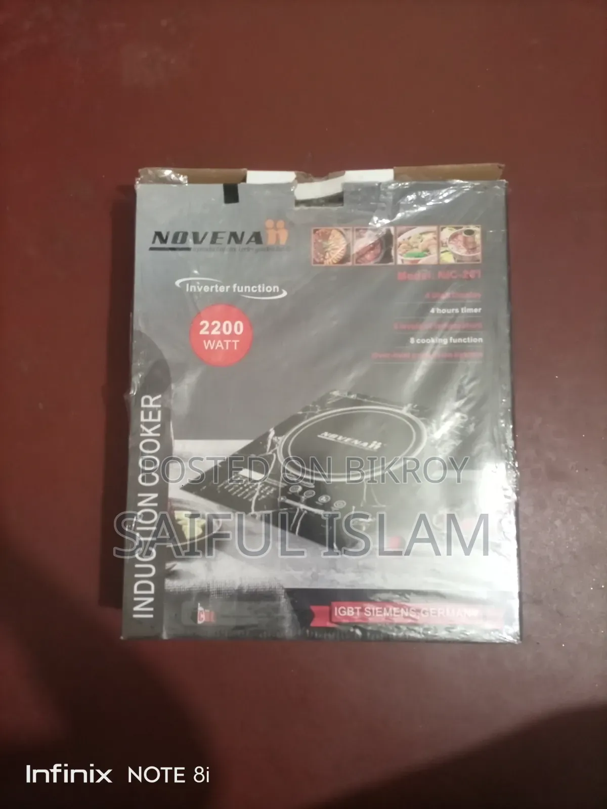 Novena Induction Cooker
