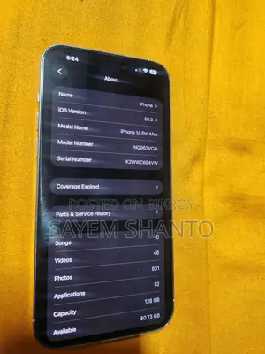 Apple iPhone 14 Pro Max 128 GB White