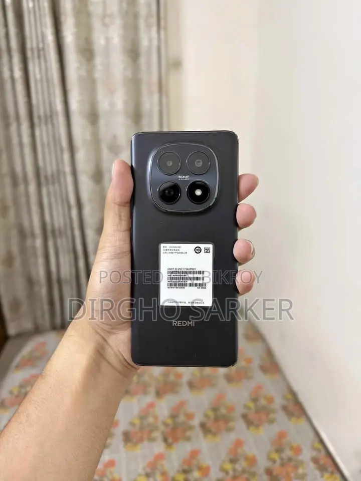 New Xiaomi Redmi Note 15 256 GB Black