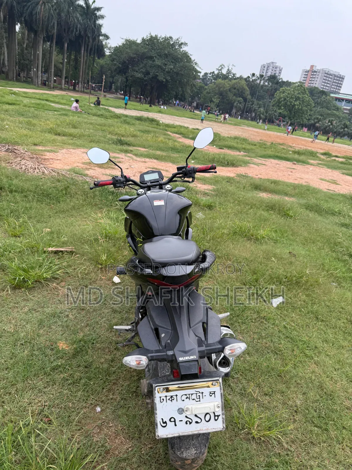Suzuki Gixxer SF FI 2024 Black
