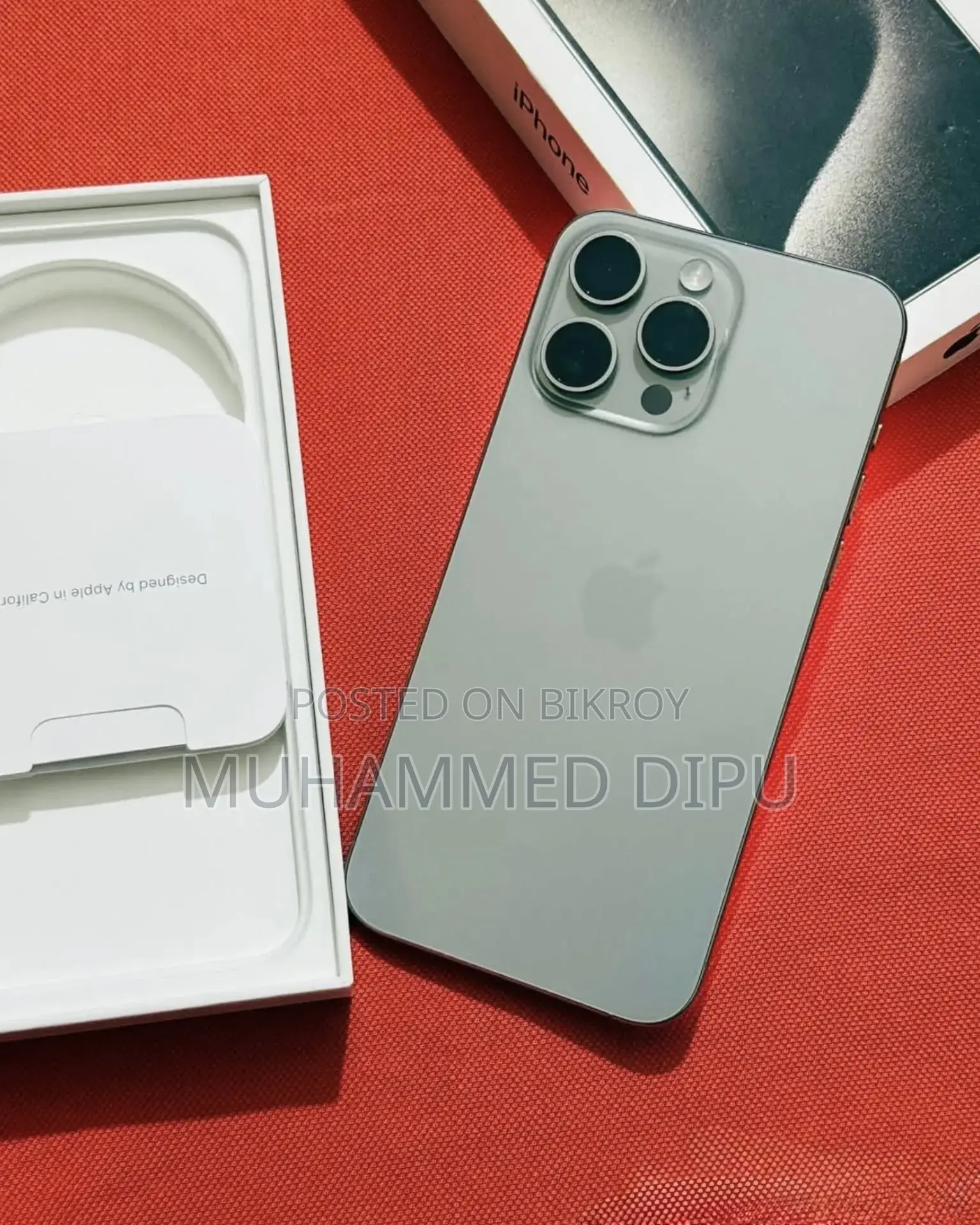 অ্যাপল আইফোন ১৫ প্রো ম্যাক্স ২৫৬ জিবি