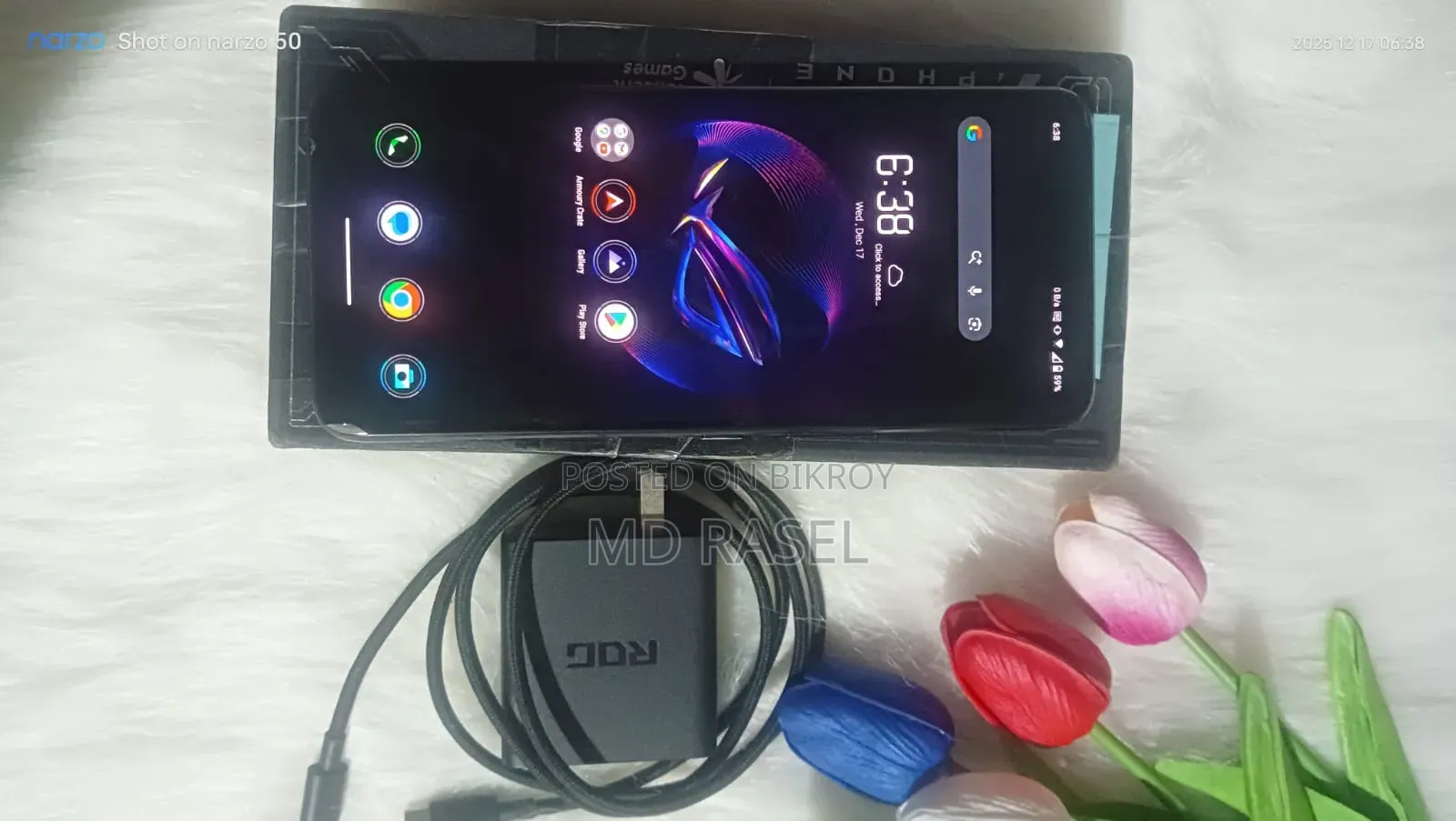 New Asus ROG Phone 7 256 GB White