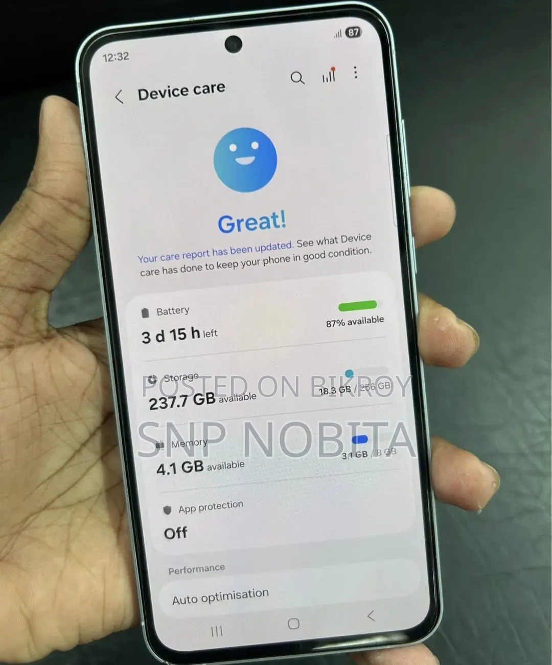 Samsung Galaxy A55 256 GB White