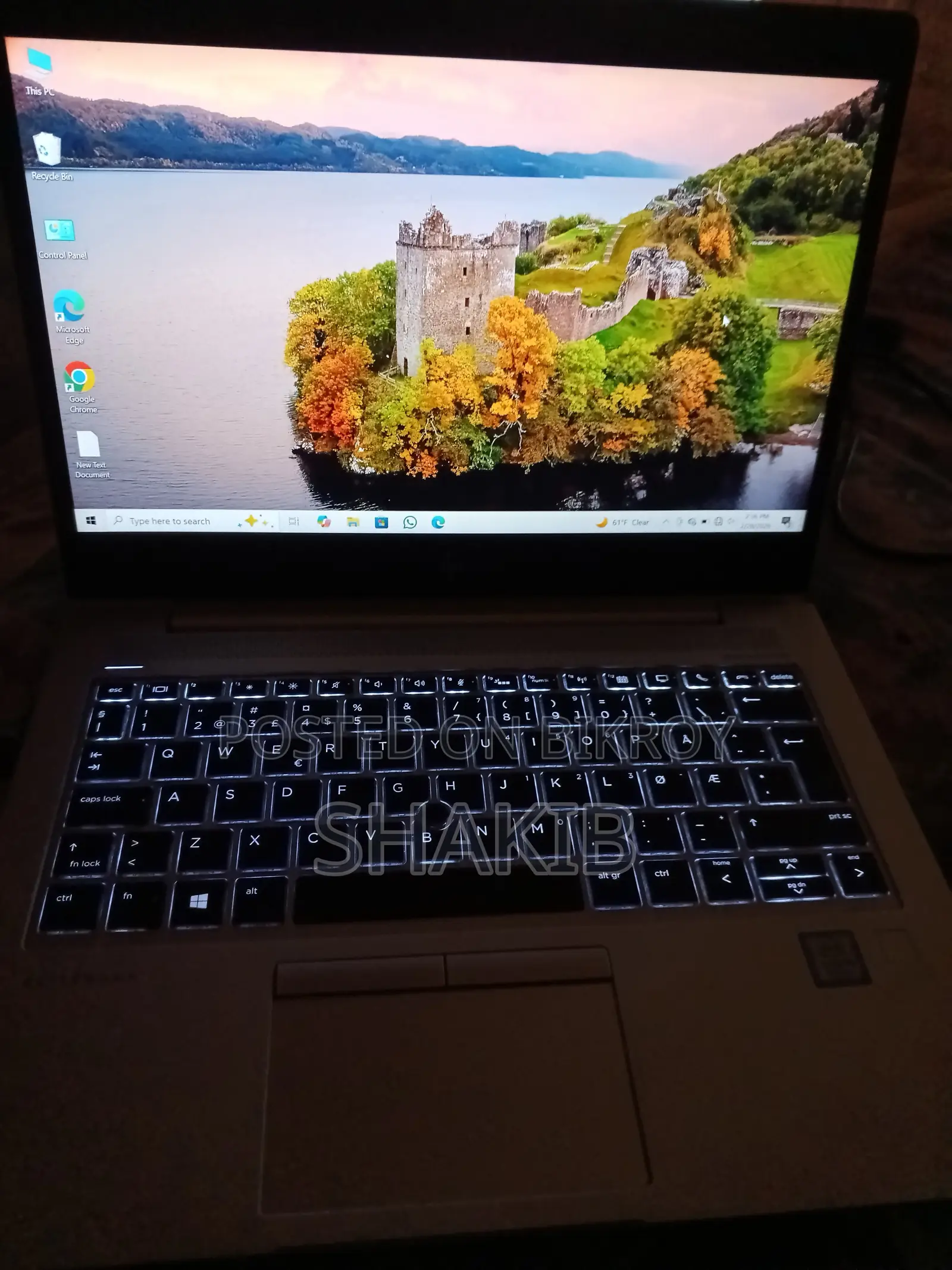 Laptop HP EliteBook 830 G6 8GB Intel Core i5 SSD 256GB