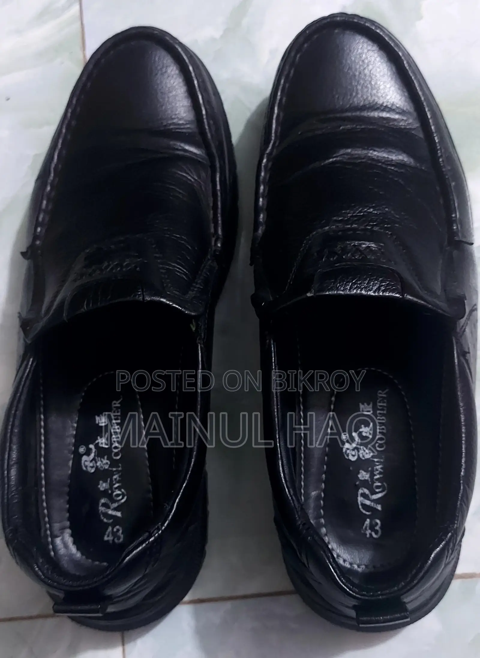 100% Original Cow Leather Shoes 42