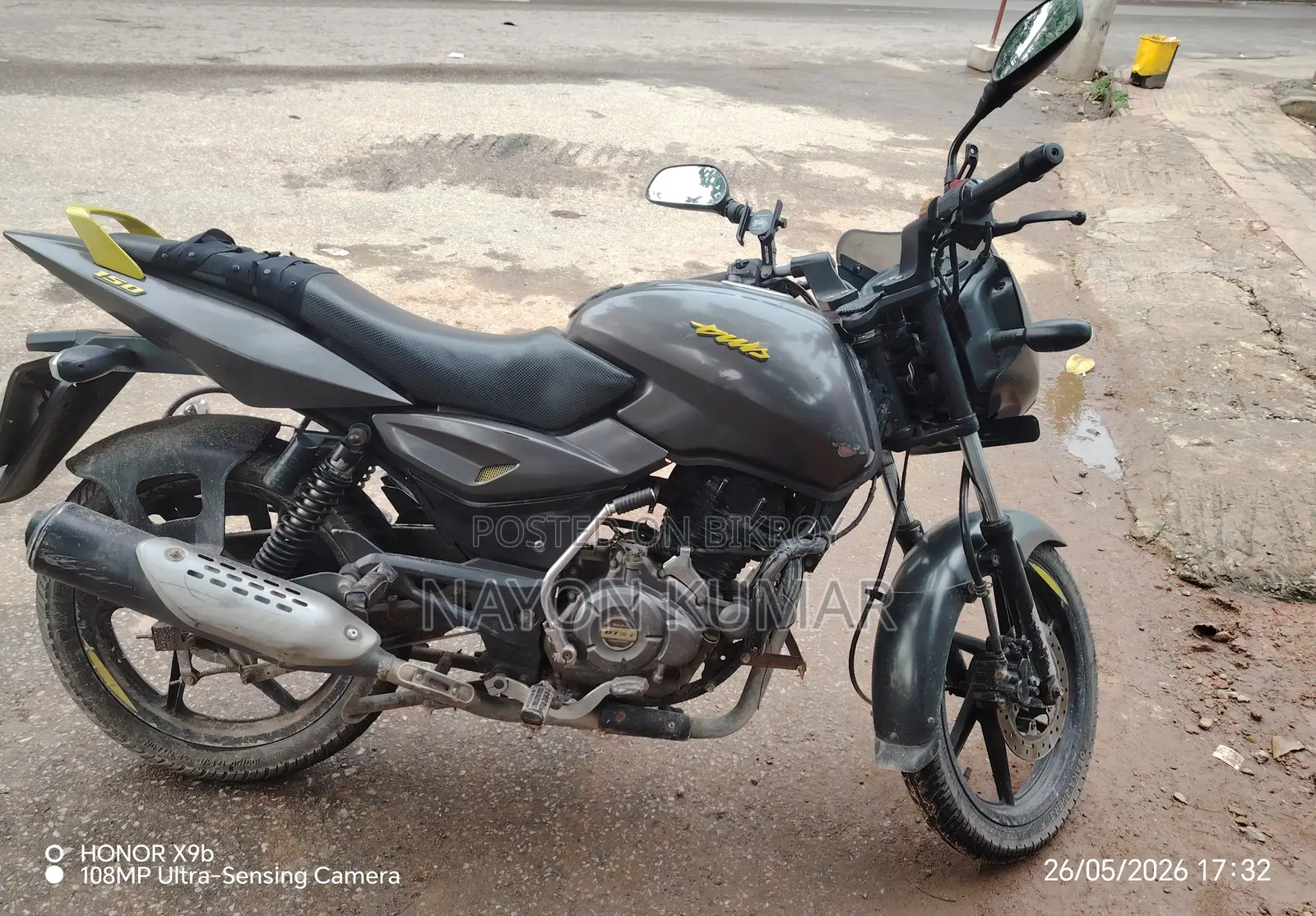 Bajaj Pulsar 150 2022 Black