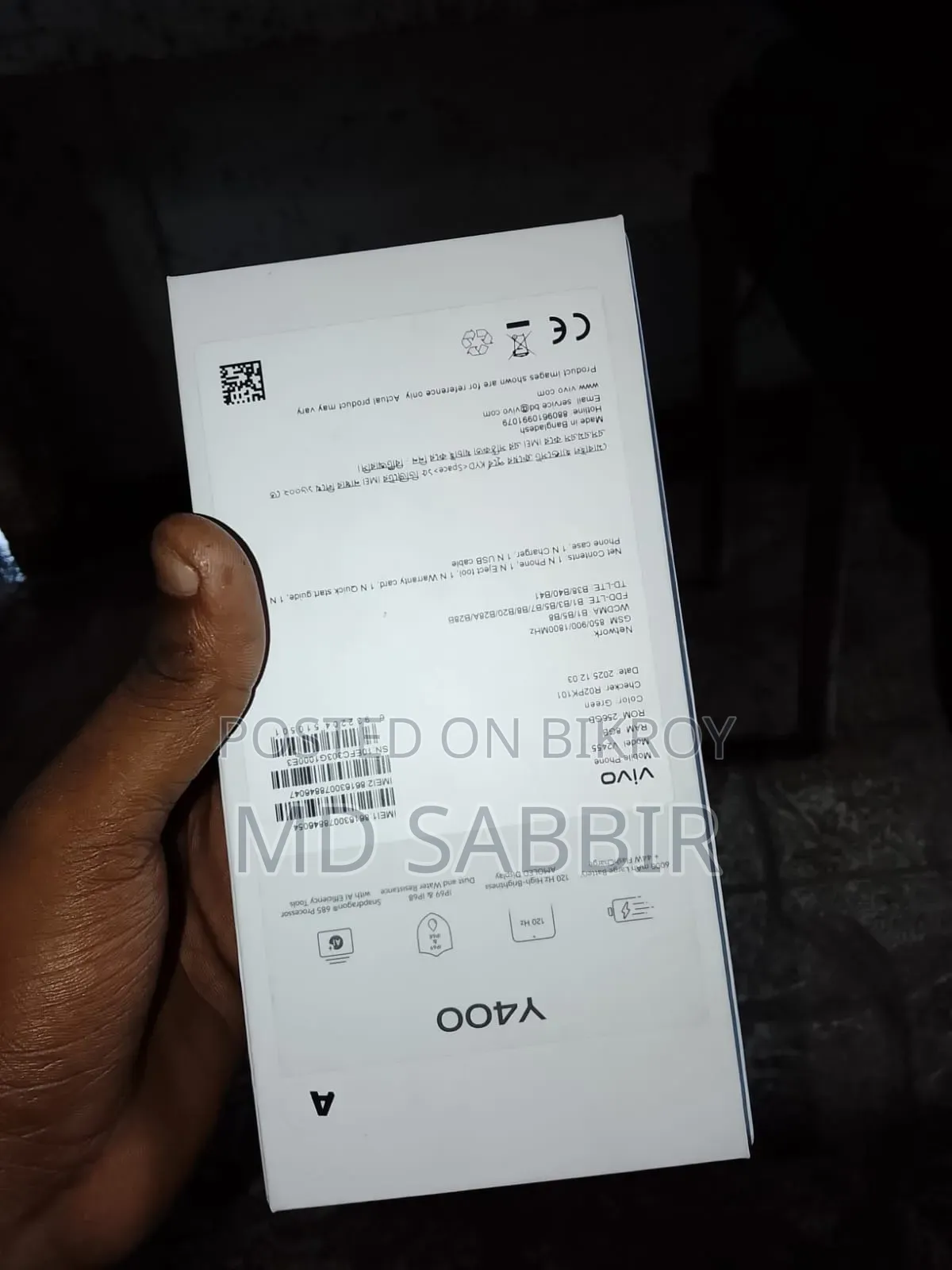 Vivo Y400 4G 256 GB Green