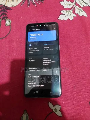 Realme GT Master Edition 128 GB Gray
