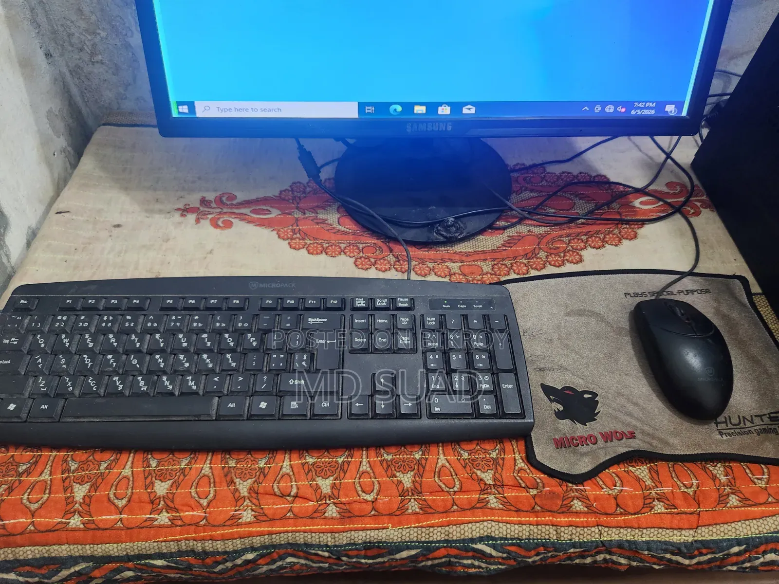 Desktop Computer 8GB Intel Core I5 SSD 128GB