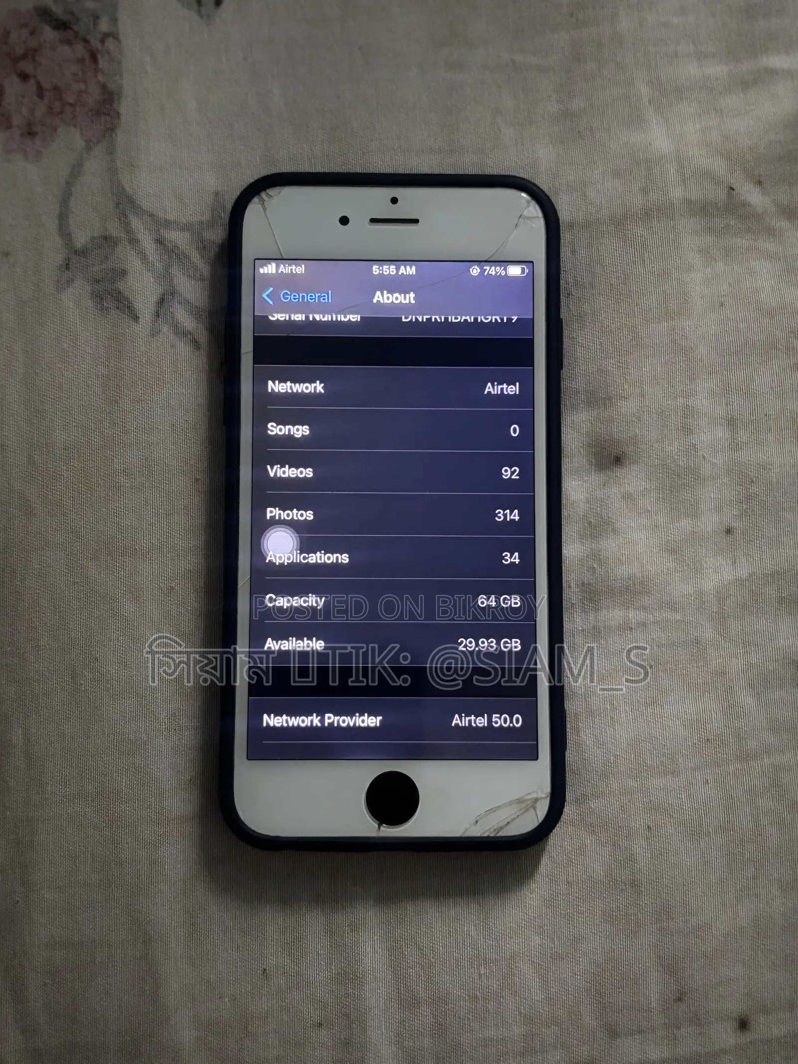 Apple iPhone 6s 64 GB Silver