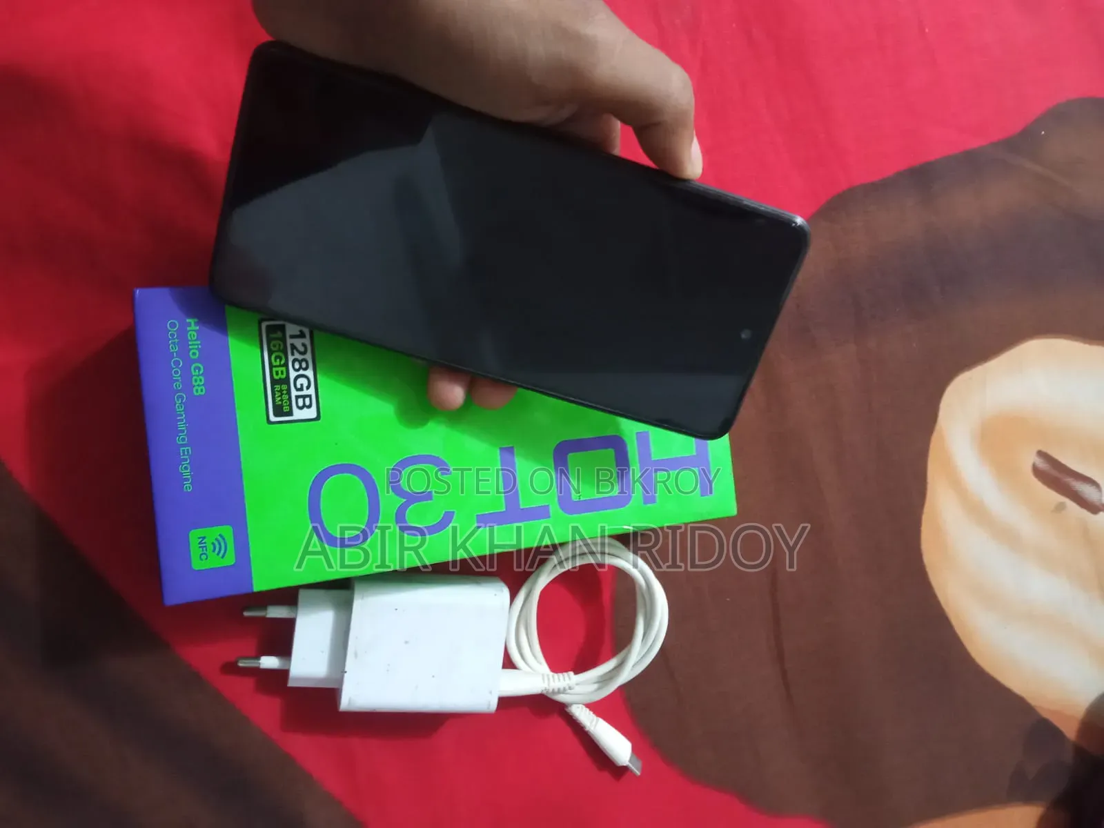 Infinix Hot 30 128 GB Black
