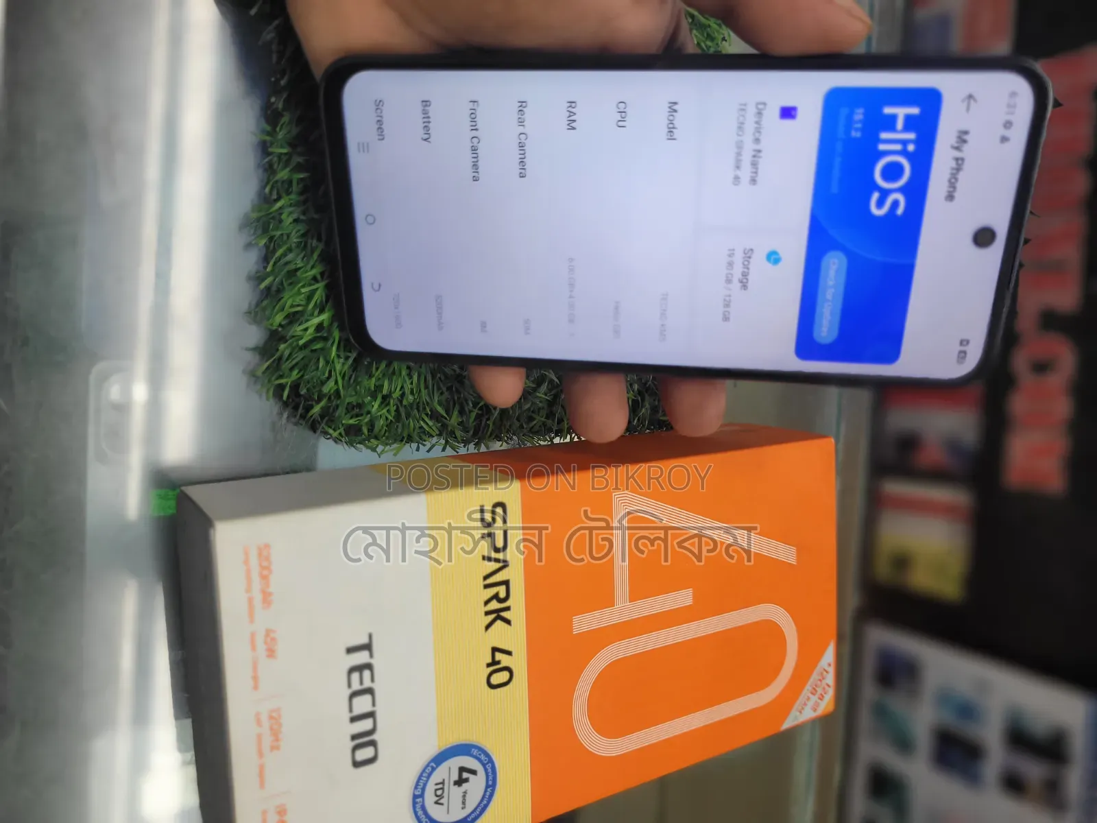 Tecno Spark 40 128 GB Black