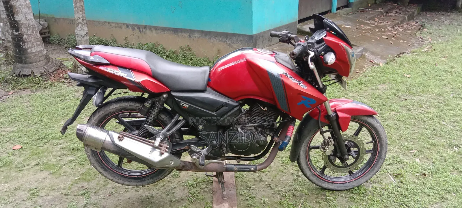 TVS Apache RTR 160 2V 2019 Red