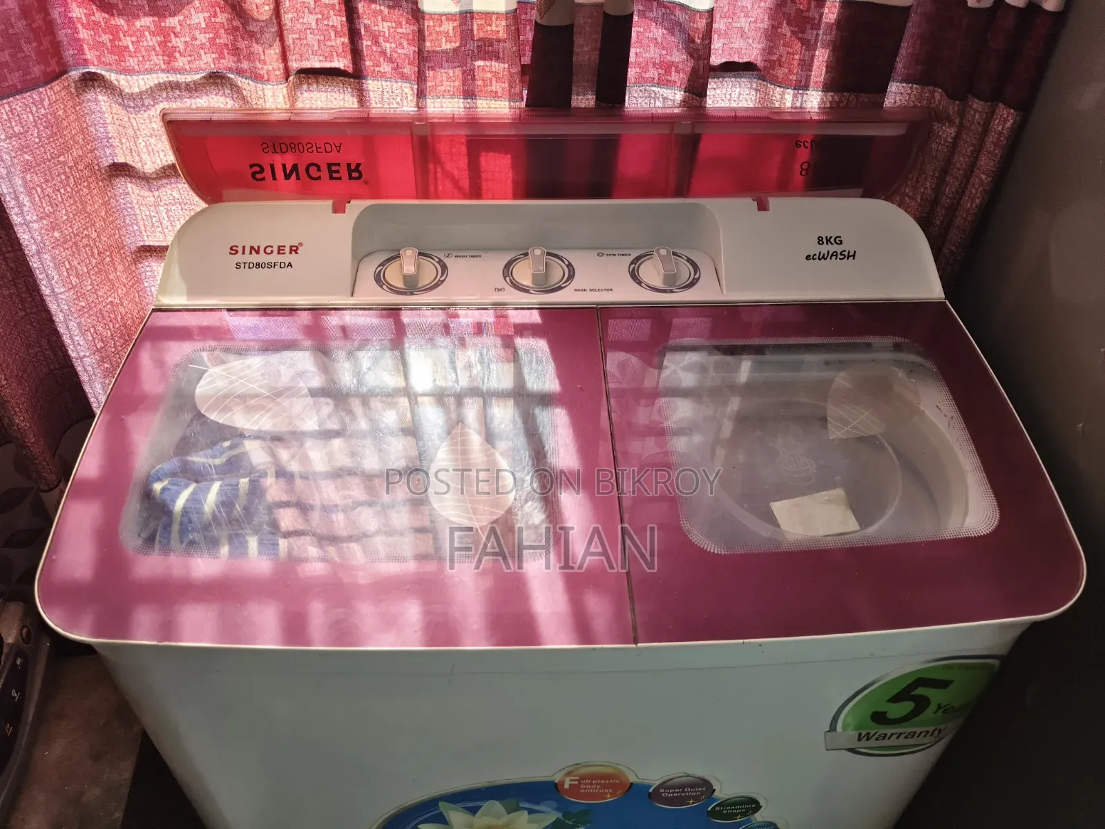 Singer Washing Machine