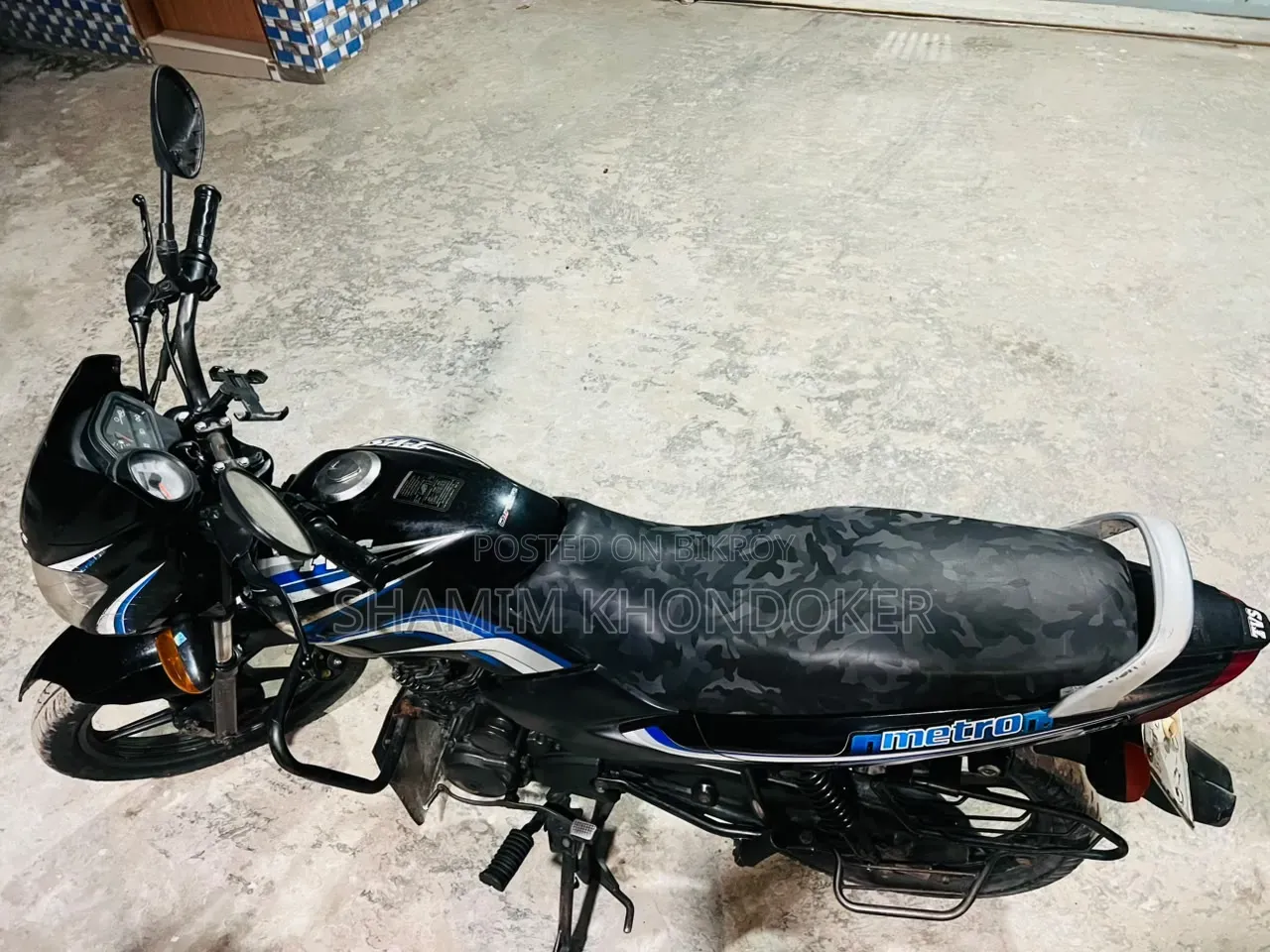 TVS Metro 2017 Black