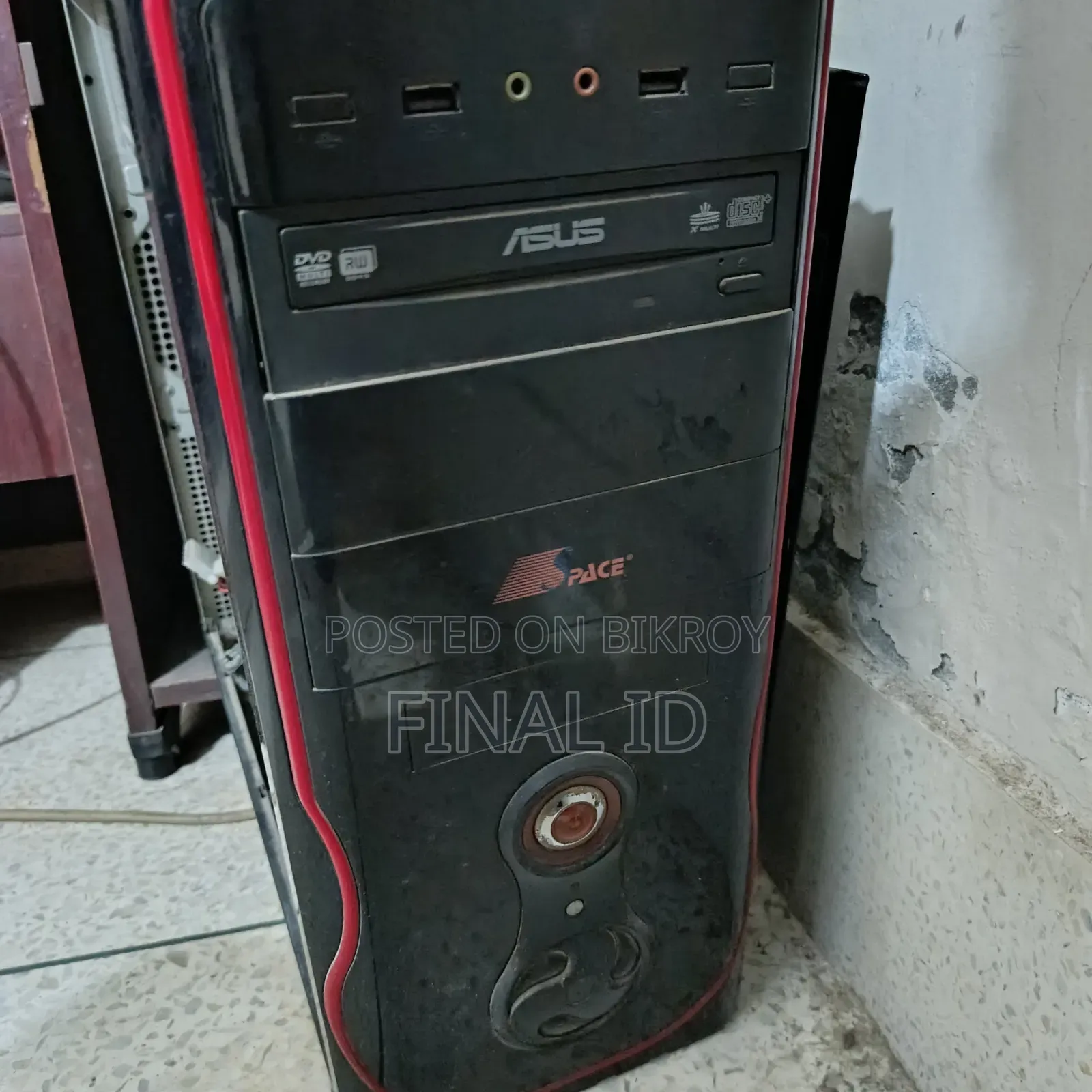 Desktop Computer Asus 6GB Intel Core i3 SSD 512GB