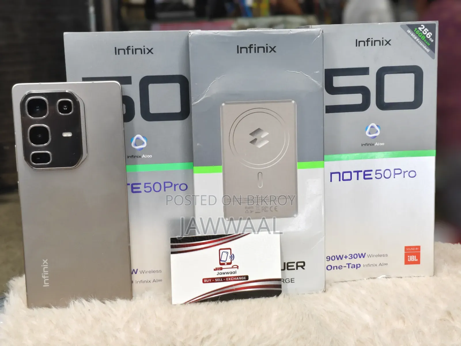 Infinix Note 50 Pro 256 GB Silver